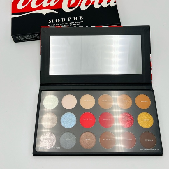 NEW Morphe x Coca Cola Thirst for Life Artistry Palette - Picture 2 of 2
